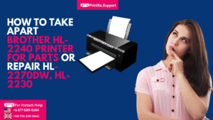 HP 2 How to Remove the Parts or Perform a Repair on a Brother HL-2240 Printer (HL-2270DW, HL-2230)