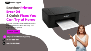 HP 33 Brother Printer Error 04 – 3 Quick Fixes You Can Try at Home